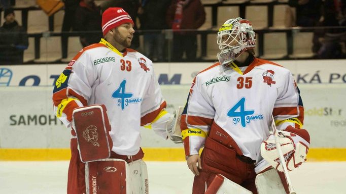 Baráž, Olomouc-Chomutov: Tomáš Vošvrda (33) a Jiří Trvaj (35)