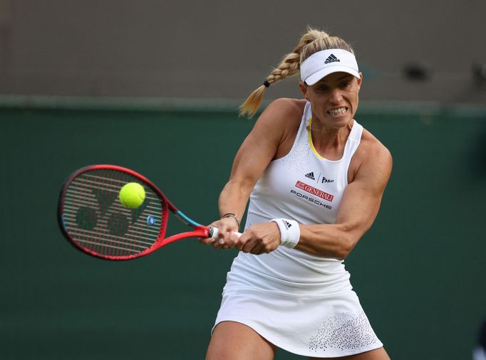 Angelique Kerberová při loňském Wimbledonu