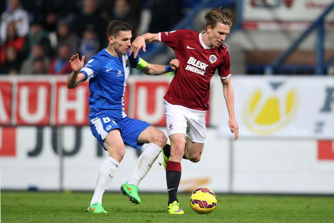 SL, Liberec-Sparta: David Pavelka - Bořek Dočkal