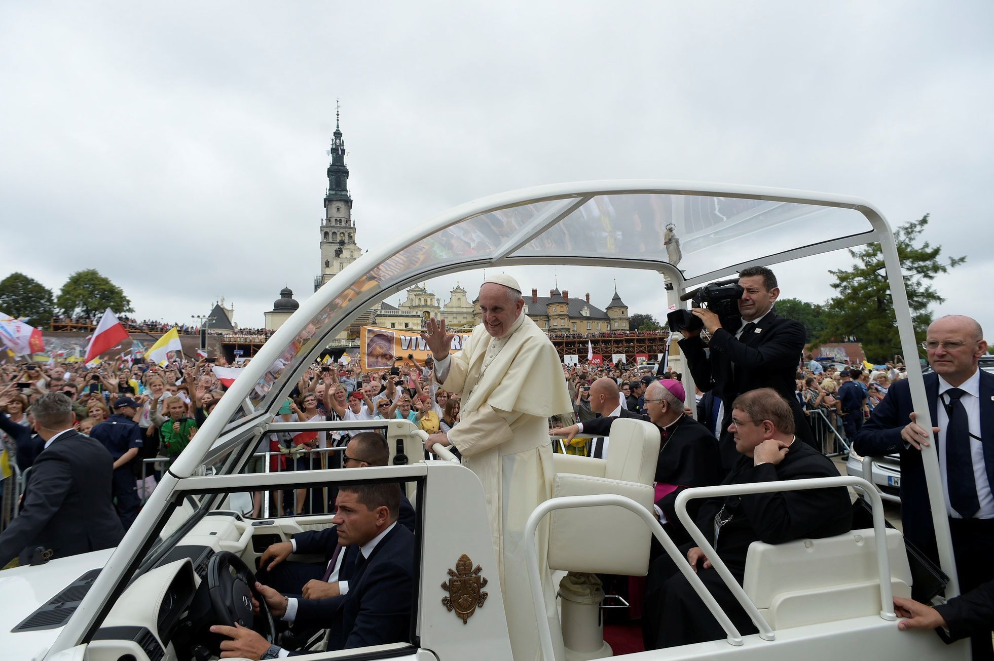 Papež František v Čenstochové