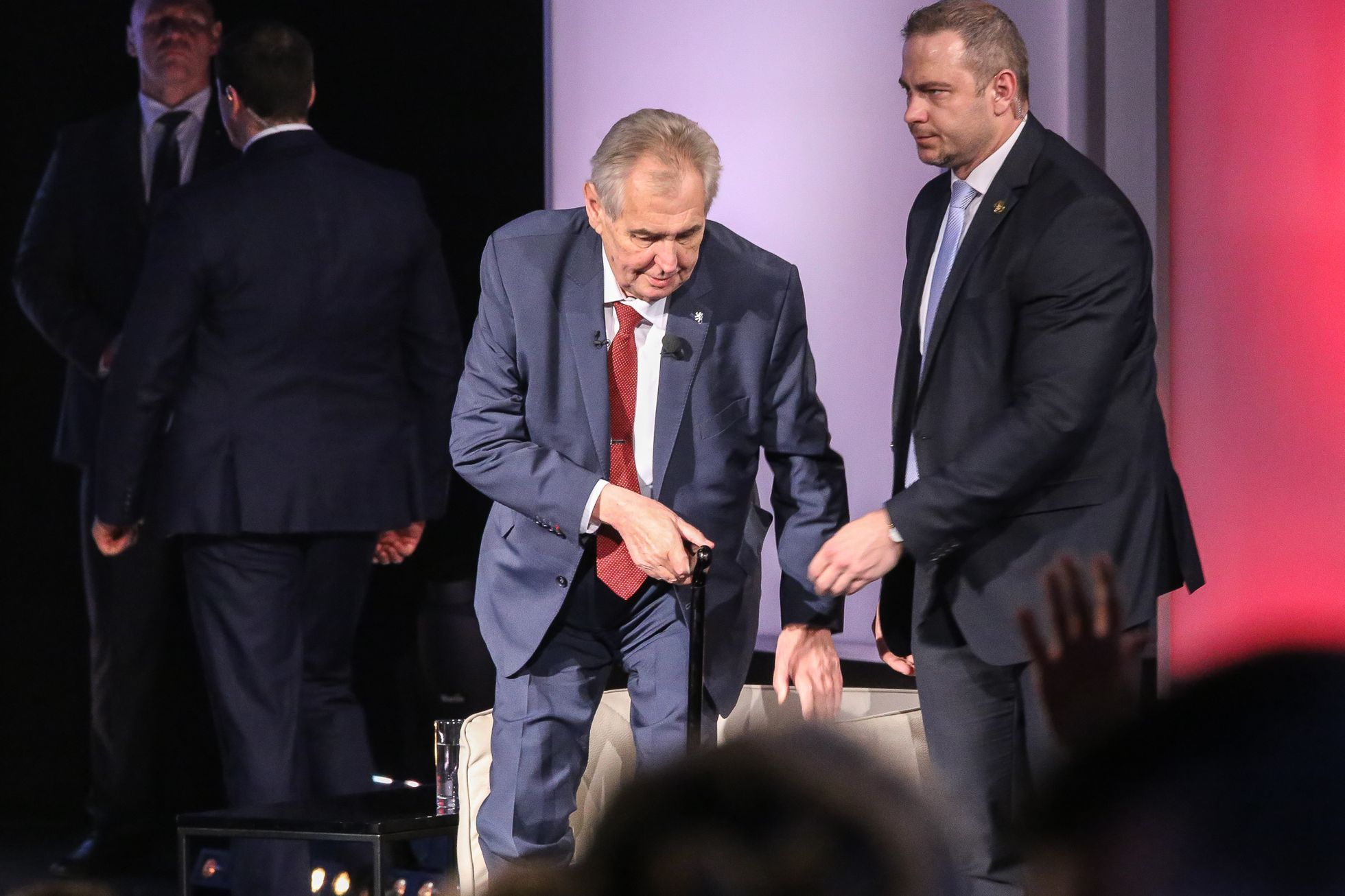 Prezidentská debata Miloše Zemana a Jiřího Drahoše na TV Prima