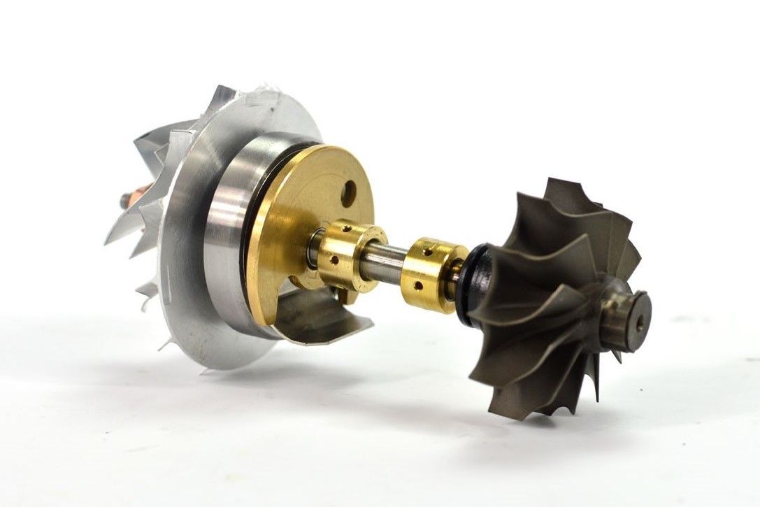 Turbodmychadlo rotor a ložiska