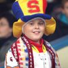 Derby Sparta - Slavia: fanoušek Sparty