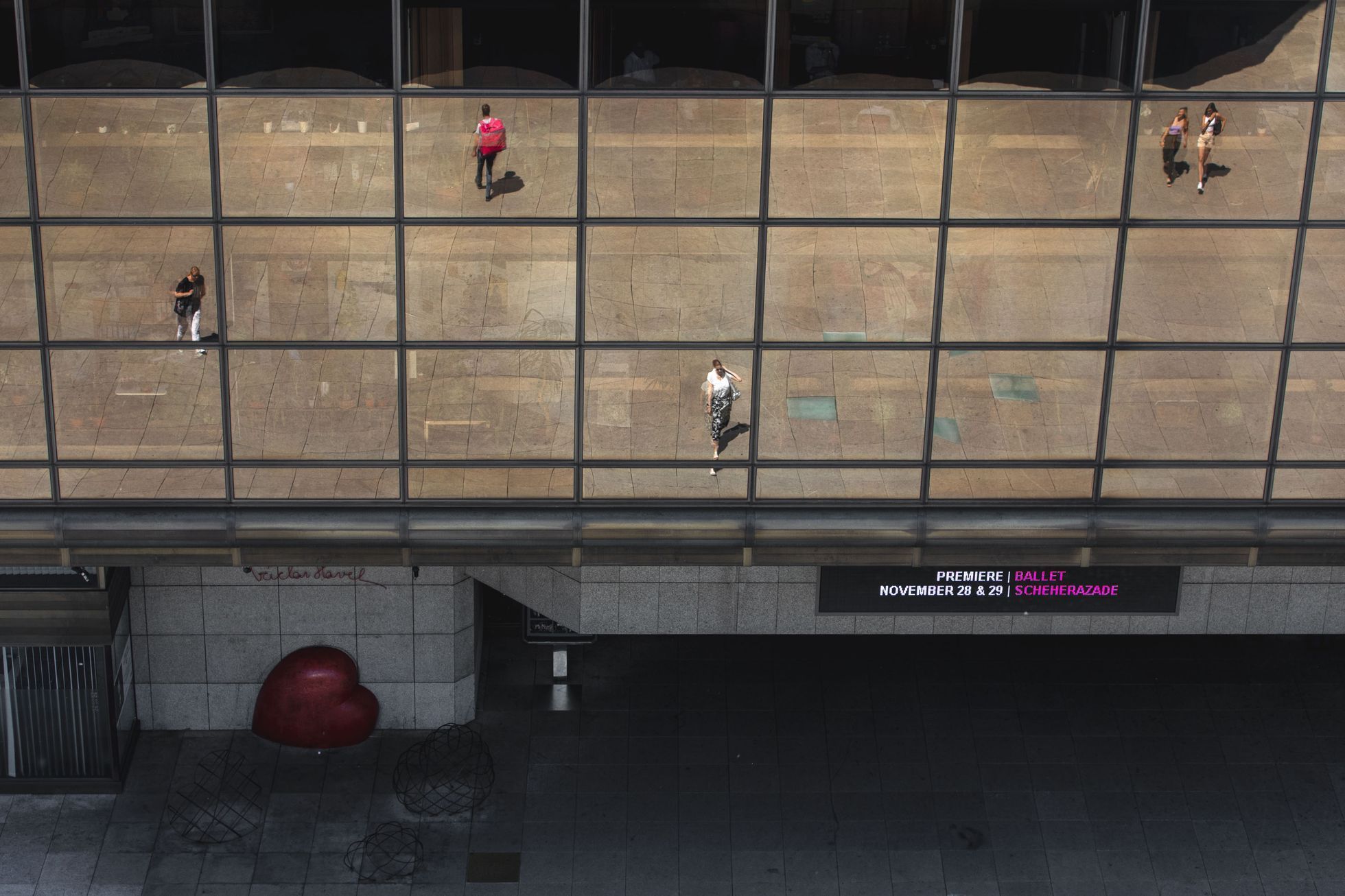 Praha, panorama, Pražský hrad, pohled ze střech, Praha z výšky