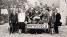 Užhorodská autoškola v roce 1929.