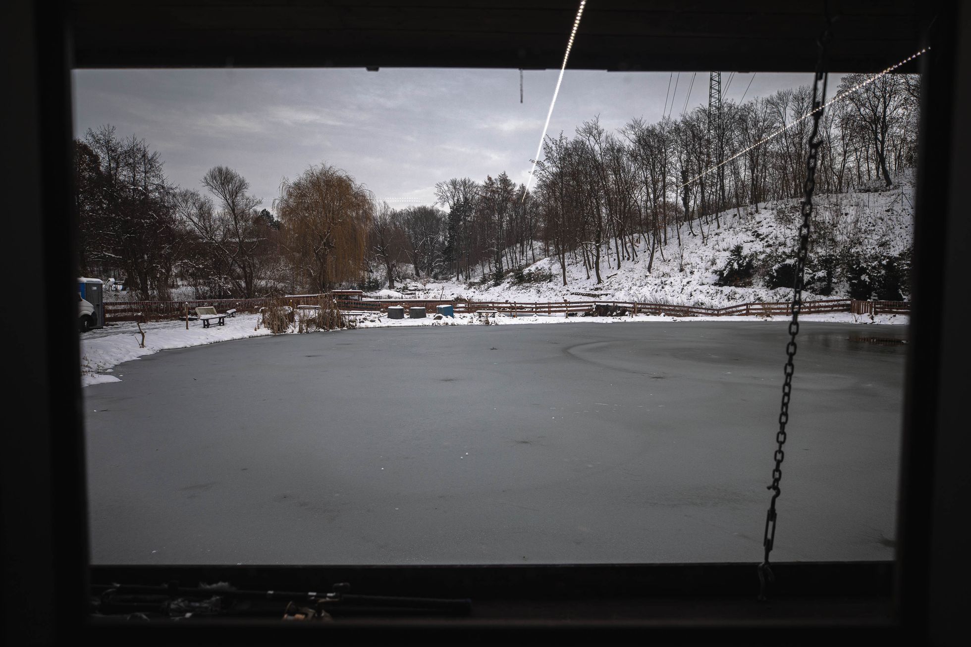 Kalendova Chabrybárna, rybárna a bistro v Dolních Chabrech