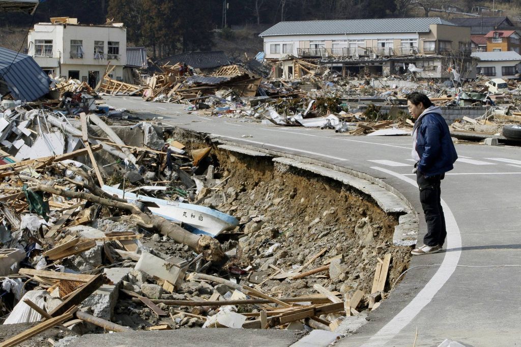 Japonsko dva dny po tsunami