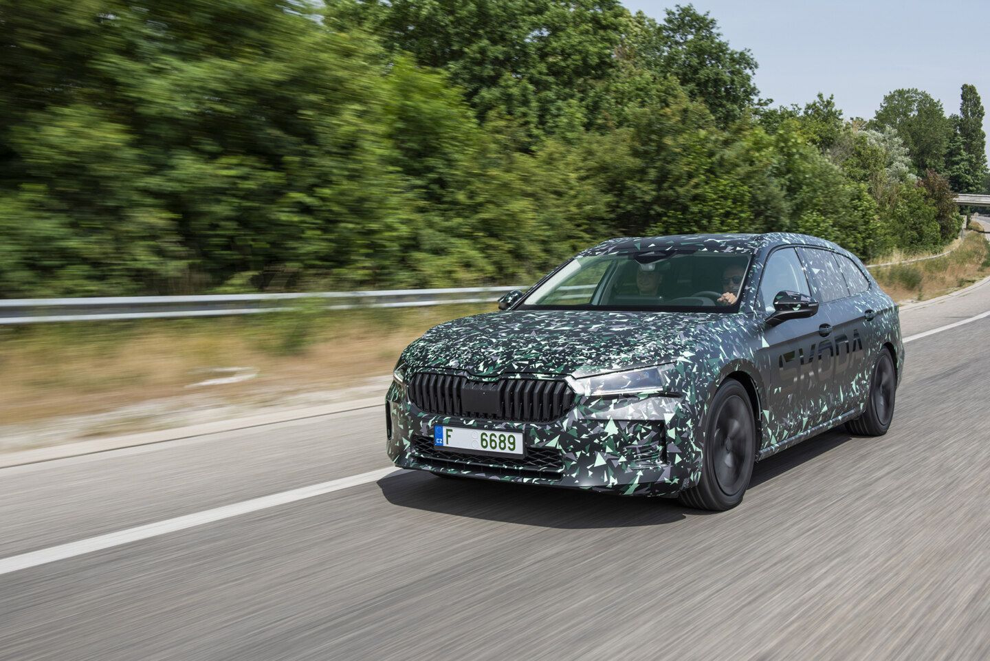 Škoda Superb IV prototyp 2023