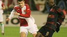 Slavia - Arsenal, Liga mistrů 2007, Diaby