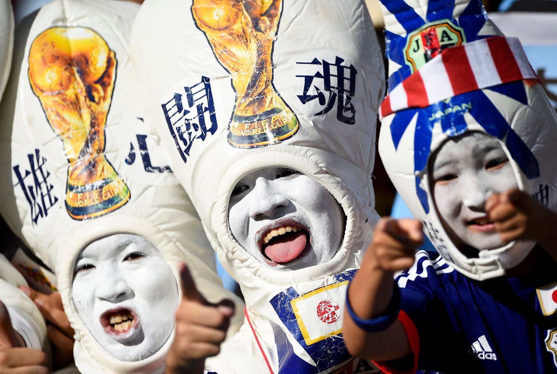Fanoušci Japonska na MS ve fotbale 2014