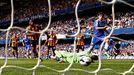 Chelsea vs. Hull, první kolo anglické Premier League (Oscar střílí gól)