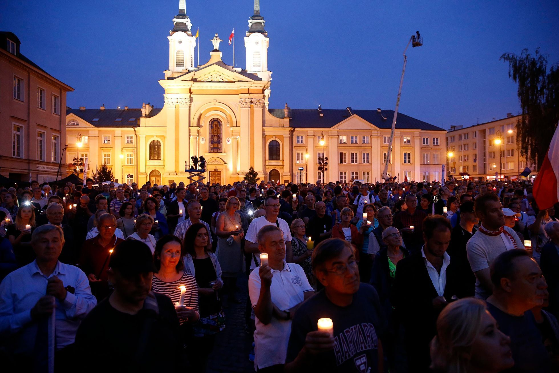 Polsko protestuje proti soudní reformě