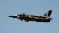 L-39 - Breitling Jet Team (české letadlo, francouzský pilot, nizozemská značka, estonská registrace)