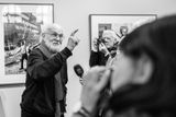 Josef Koudelka - Návraty. Snímky ze zahájení výstavy v Uměleckoprůmyslovém museu v Praze.