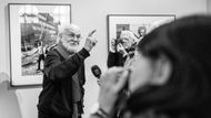 Josef Koudelka - Návraty. Snímky ze zahájení výstavy v Uměleckoprůmyslovém museu v Praze.