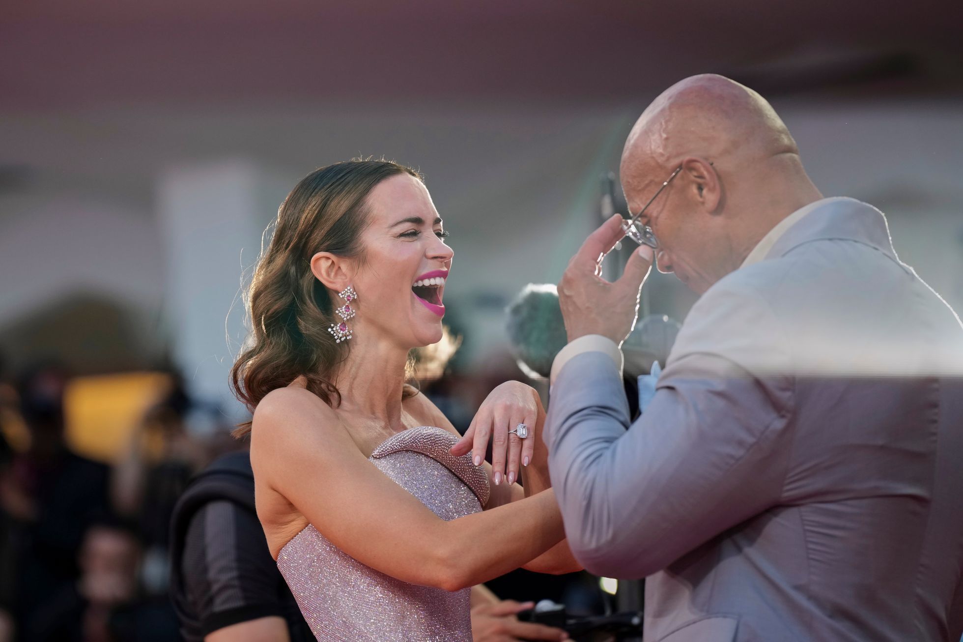 Benátský filmový festival, 82. ročník, filmový festival, Itálie, Benátky, film, Emily Blunt, Dwayne Johnson