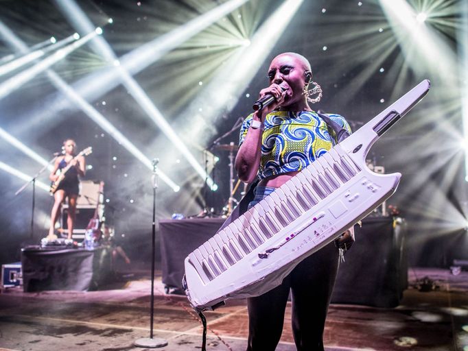 Laura Mvula na Colours of Ostrava, léto 2017.