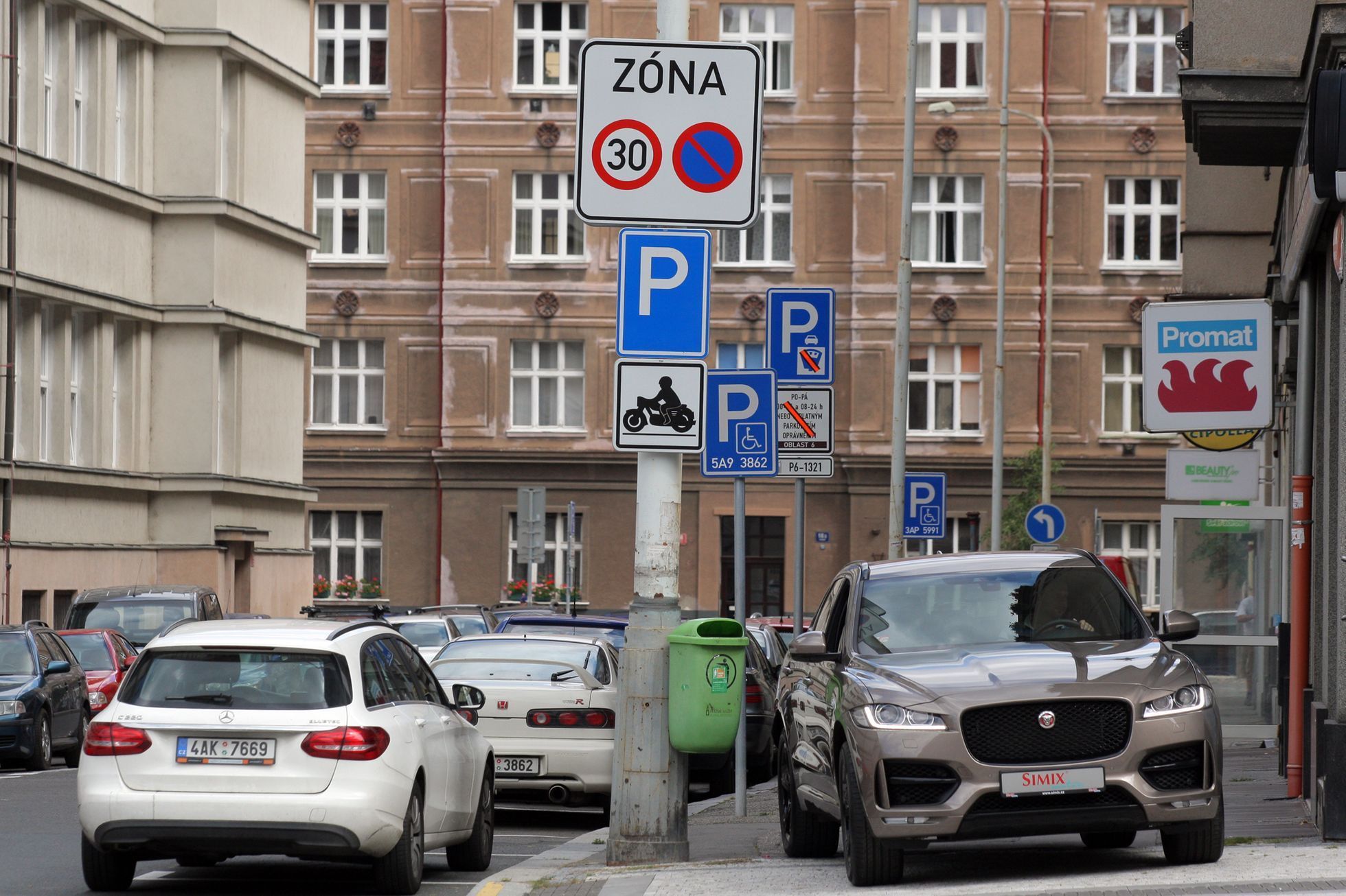 Nové parkovací zóny v Praze 6