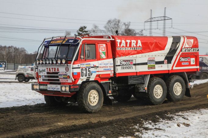 Dakar setkání Sosonová 2018: TATRA 815 VE 6x6 "Ostrý-II" 1986