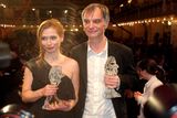 Nejlepší herci v hlavních rolích - Gabriela Míčová (Odpad město smrt) a Ivan Trojan (Ve stínu).