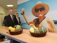 Ready to play the ball? Ambassador Graber now has to do what he can to prevent unexpected damage in the Czech-US ties at the most inappropriate time