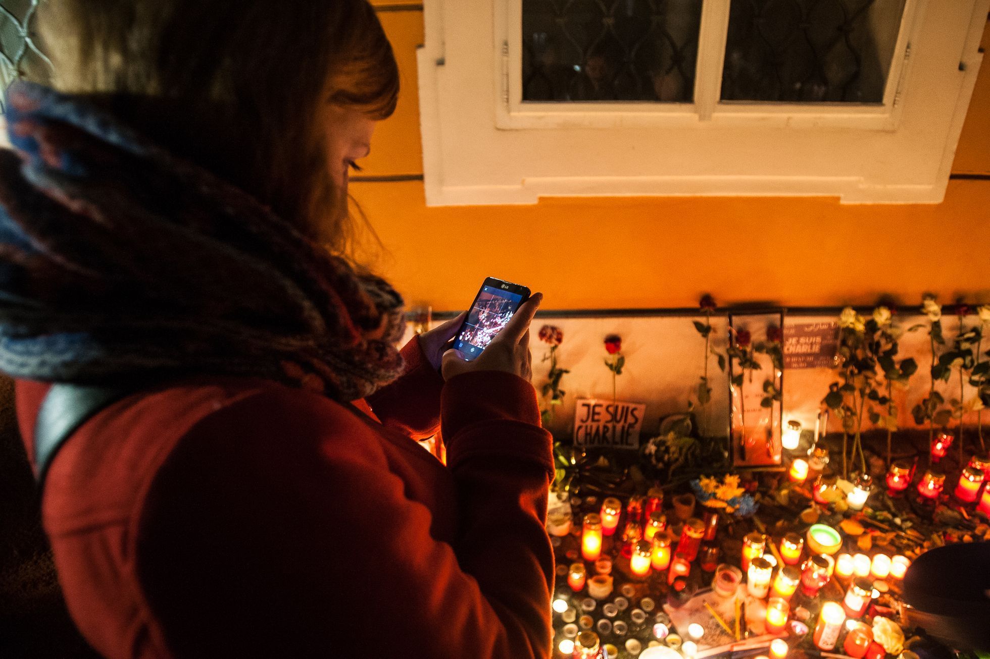 Pieta před francouzskou ambasádou