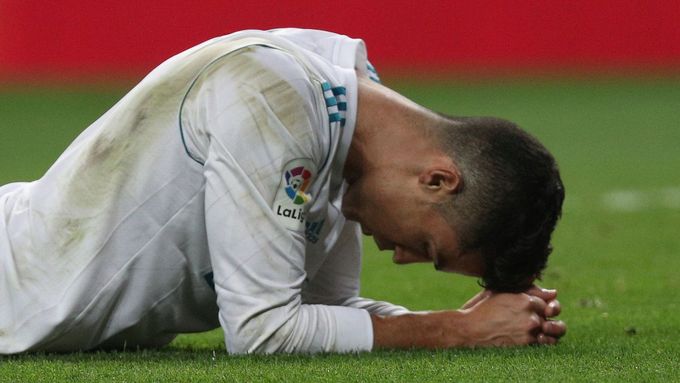 Zklamaný Cristiano Ronaldo