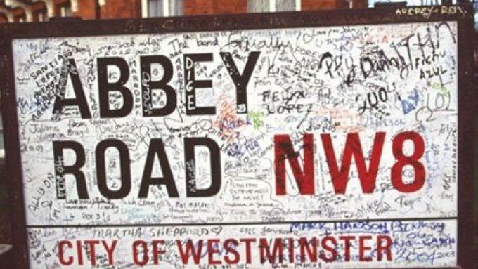 Nahrávací studio Apple Abbey Road, ve kterém vznikaly nahrávky slavné skupiny