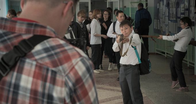 Záběry z dokumentu Pan Nikdo proti Putinovi (2025).