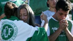 Chapeco - fanoušci brazilského fotbalového týmu truchlí po leteckém neštěstí