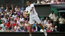 Lukáš Rosol na Wimbledonu 2014 při utkání s Nadalem