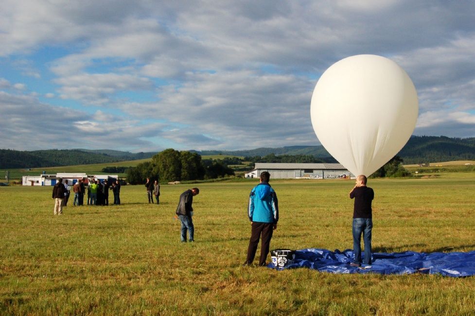 SOSA - stratosférický balón