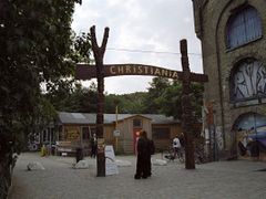Slavný kodaňský squat Christiania