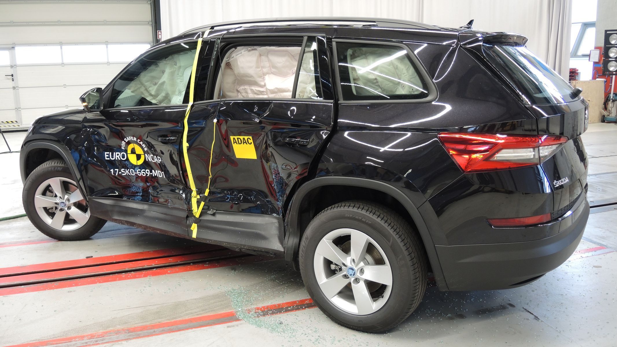 Škoda Kodiaq crash test