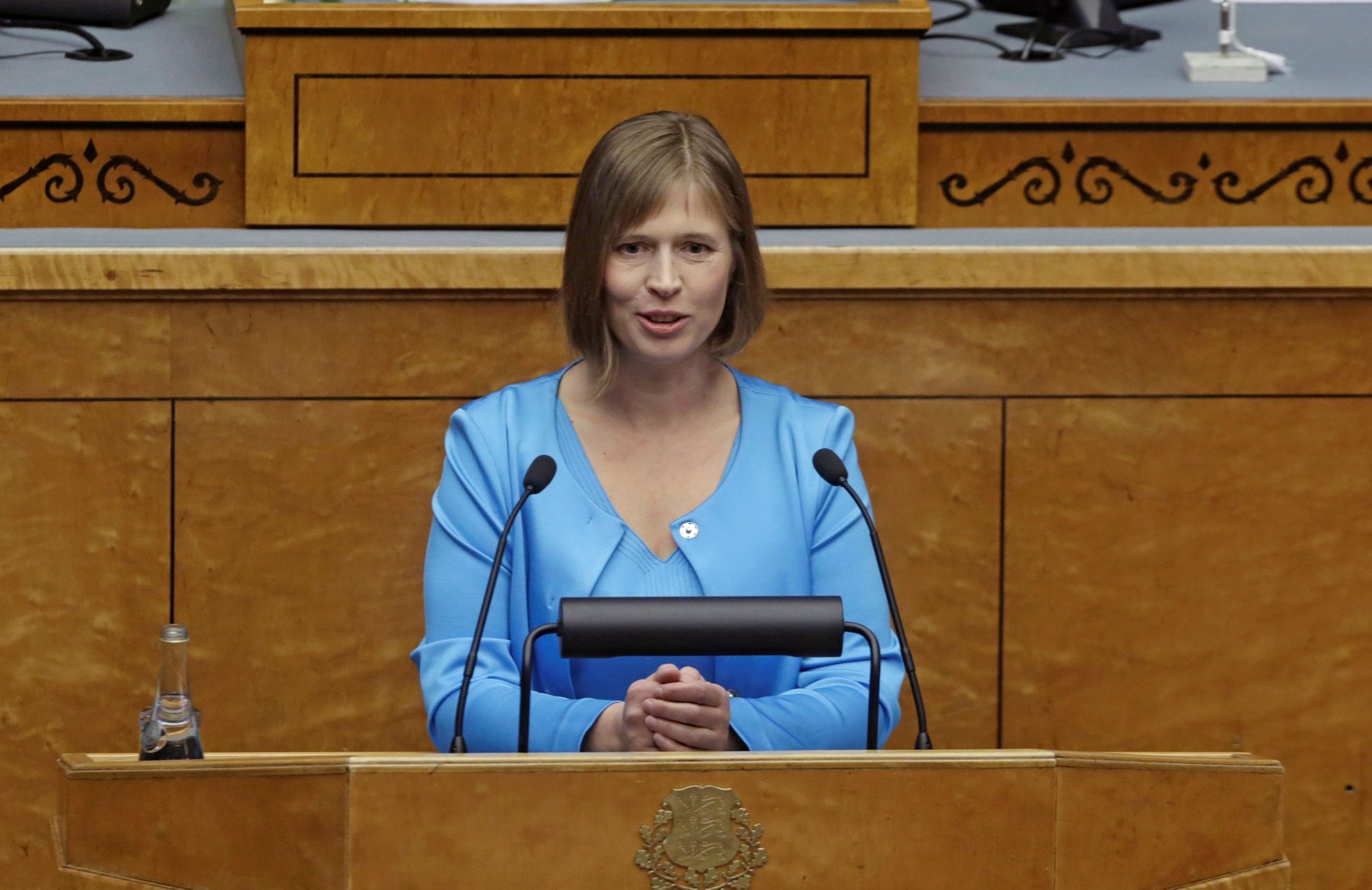 Estonsko - prezidentka