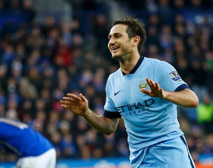 Frank Lampard v dresu Manchesteru City