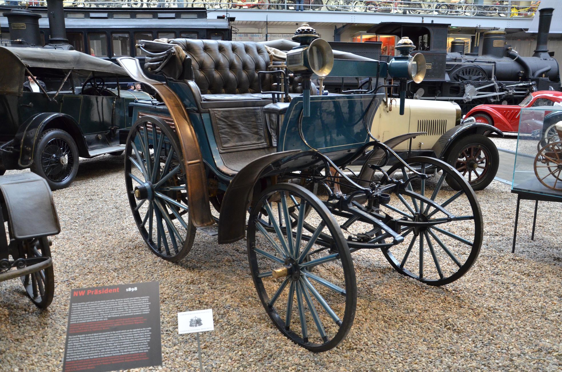Čeští rodáci v Mercedesu historie auto veterán