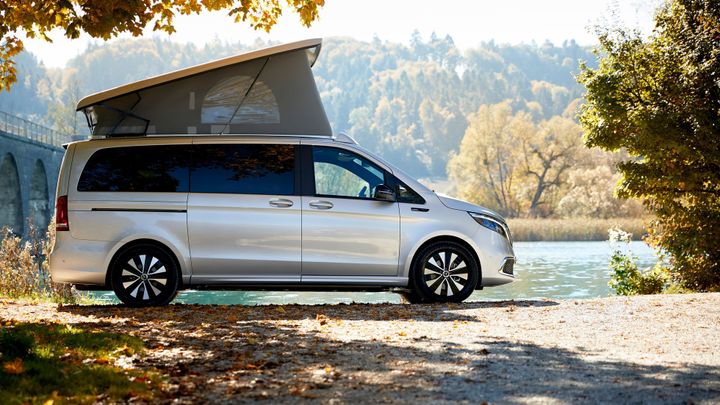 Budou obytňáky brzy na elektřinu? Mercedes-Benz představuje koncept EQV Marco Polo; Zdroj foto: Mercedes-Benz