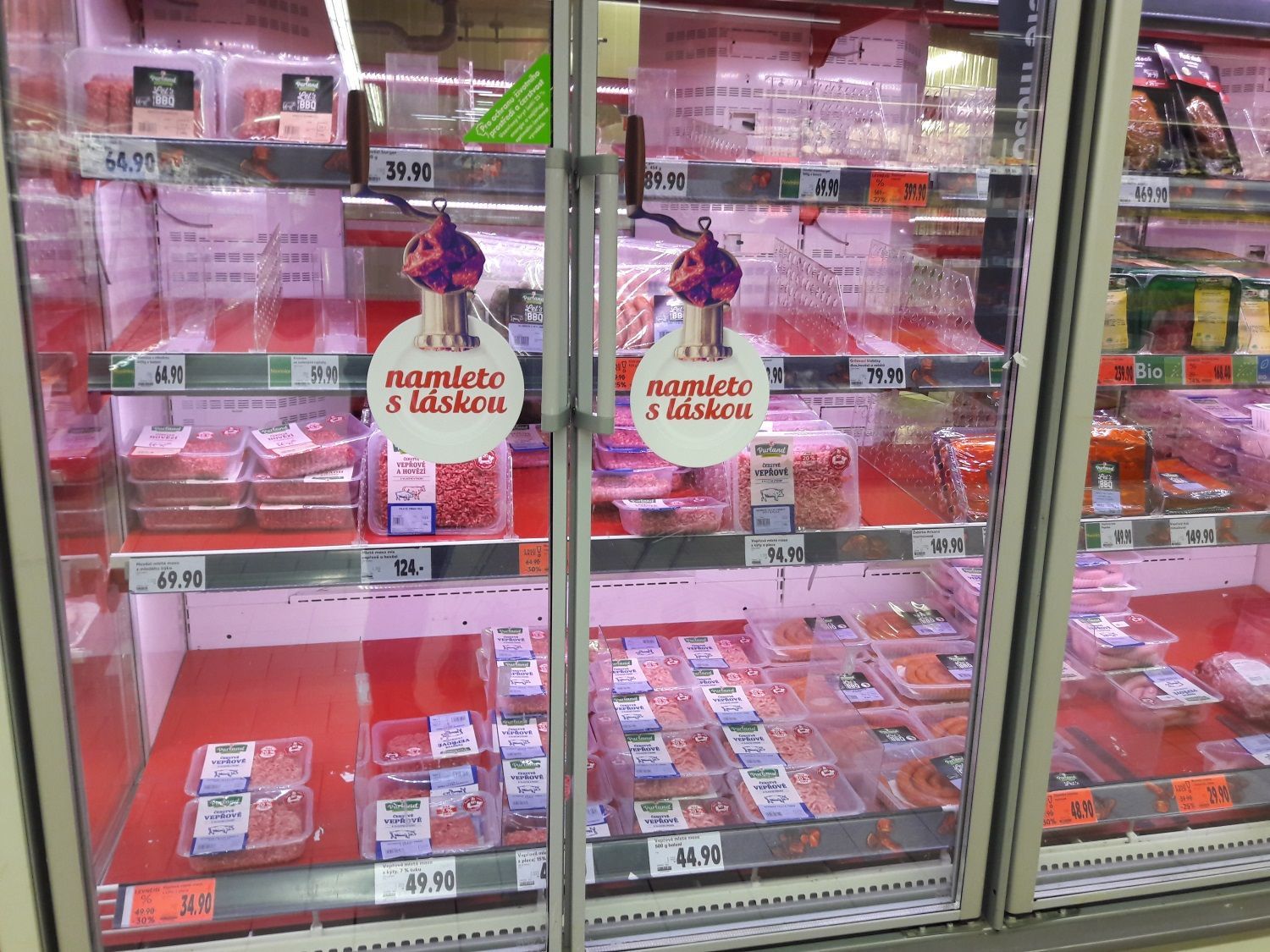 Kaufland Podbaba duben 2019 nakupování