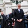 Pietní místo u Karolina, Univerzity Karlovy, po střelbě na Filosofické fakultě, premiér Petr Fiala