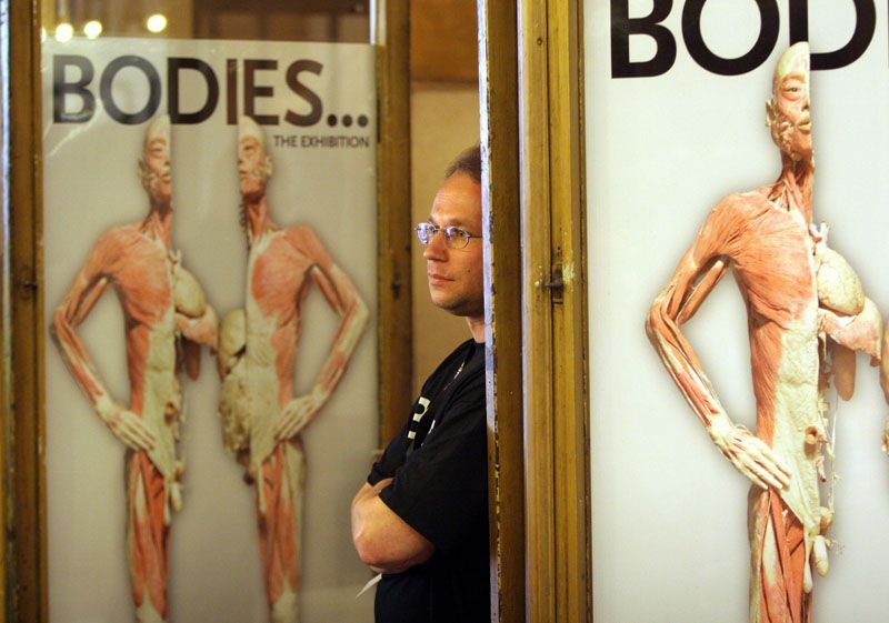 Výstava Bodies v pražské Lucerně