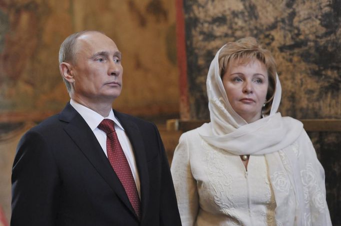 Vladimir Putin s bývalou manželkou Ljudmilou.