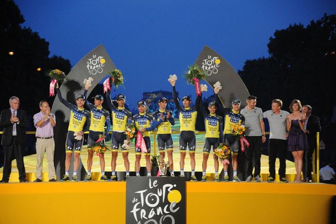 Tour de France 2013 - závěrečná etapa v Paříži