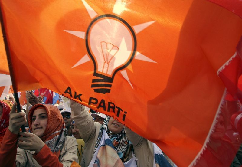 mítink v Turecku