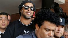 Ronaldinho, vězení, Asunción, Paraguay