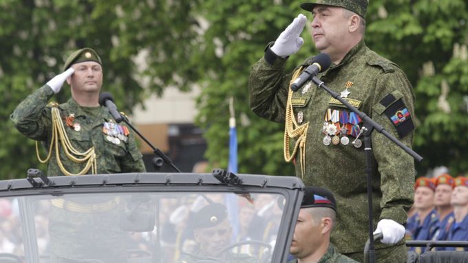 Šéf samozvané Luhanské lidové republiky Igor Plotnickij.