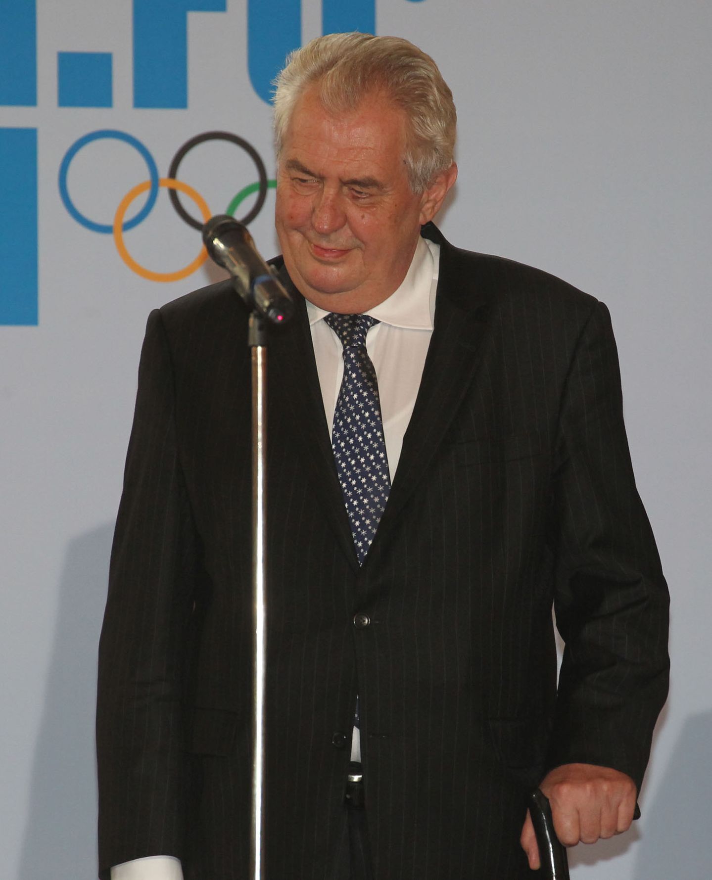 Olympionici na Hradě: Miloš Zeman