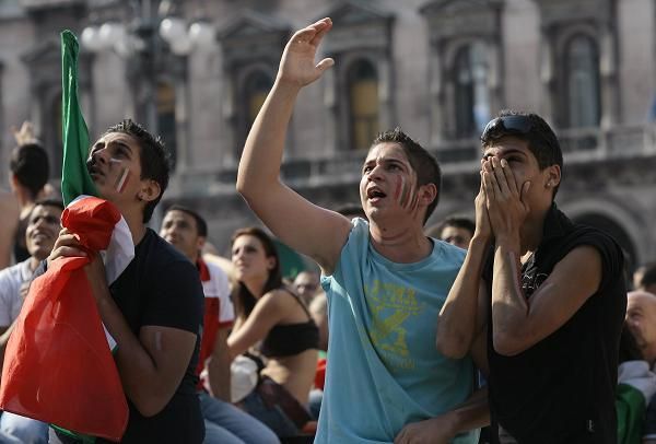 Itálie - smutek fanoušků