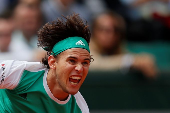 Dominic Thiem ve čtvrtfinále French Open 2017