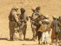 Jeden ze snímků, které pořídili čeští průzkumníci na misi v Afghánistánu